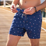 Ahmed Swim Shorts // Blue (S)