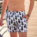 Conner Swim Shorts // White (2XL)