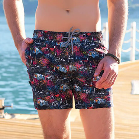 Jac Swim Shorts // Multicolor (S)