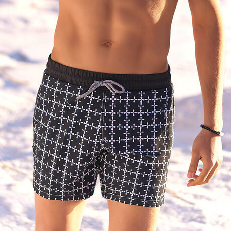 Austin Swim Shorts // Black (S)