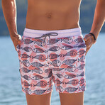 Amaan Swim Shorts // White (XL)