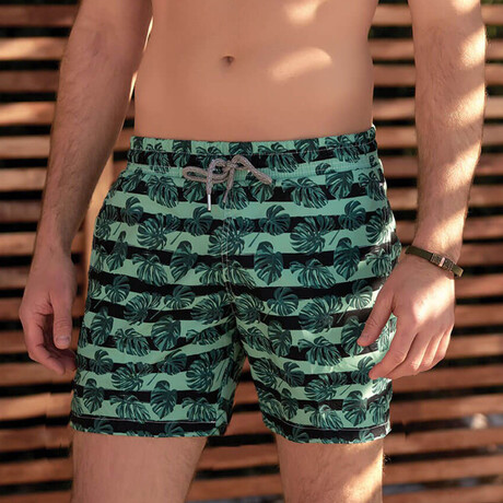 Hugo Swim Shorts // Green (S)