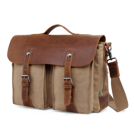 Hudson Messenger // Khaki