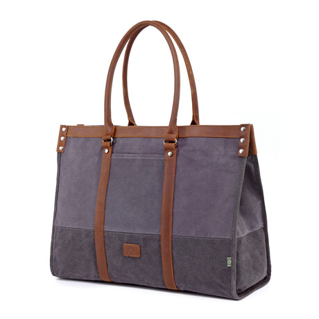 Stone Creek Tote // Pale Gray
