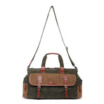 Stone Creek Waxed Canvas Duffel Bag // Olive