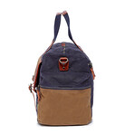 Stone Creek Waxed Canvas Duffel Bag // Navy