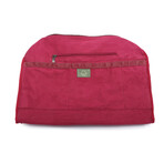Stone Creek Waxed Canvas Duffel Bag // Burgundy