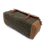 Stone Creek Waxed Canvas Duffel Bag // Olive