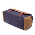 Stone Creek Waxed Canvas Duffel Bag // Navy