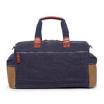 Stone Creek Waxed Canvas Duffel Bag // Navy