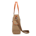 Super Horse Leather Convertible Tote // Brown