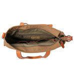 Super Horse Leather Convertible Tote // Brown