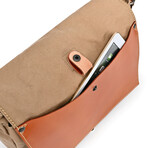 Super Horse Messenger Bag // Brown
