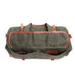 Stone Creek Waxed Canvas Duffel Bag // Olive