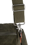 Stone Creek Waxed Canvas Duffel Bag // Olive