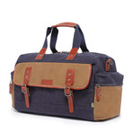 Stone Creek Waxed Canvas Duffel Bag // Navy