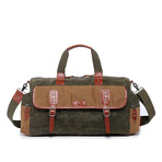 Stone Creek Waxed Canvas Duffel Bag // Olive