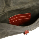 Stone Creek Waxed Canvas Duffel Bag // Olive