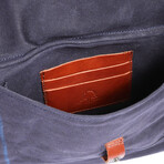 Stone Creek Waxed Canvas Duffel Bag // Navy