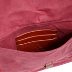 Stone Creek Waxed Canvas Duffel Bag // Burgundy