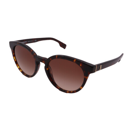 Burberry // Men's BE4326 300213 Pilot Sunglasses // Dark Havana + Brown Gradient