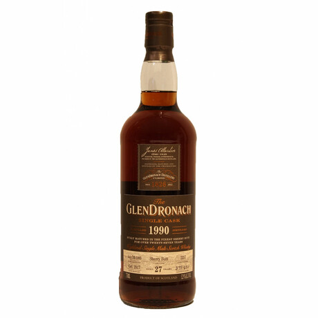 Glendronach 1990 27 Year Old Single Cask #2257 Highland Single Malt Scotch // 750 ml