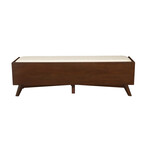 Flynn Bench // Walnut