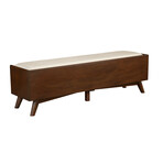 Flynn Bench // Walnut