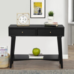 Flynn Console Table // Black