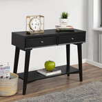 Flynn Console Table // Black