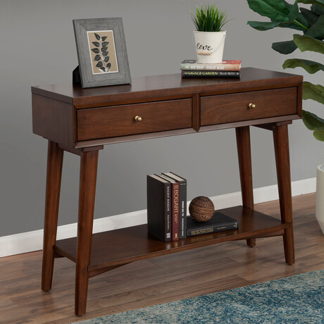 Flynn Console Table // Walnut
