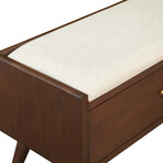 Flynn Bench // Walnut