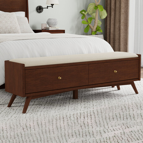 Flynn Bench // Walnut