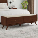 Flynn Bench // Walnut