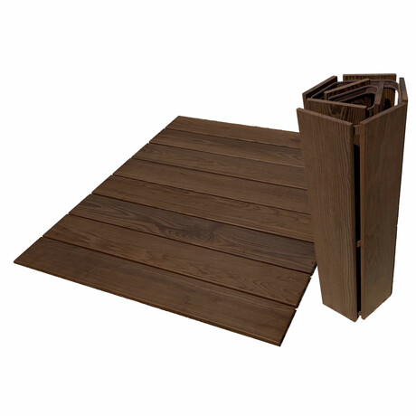 Thermo-Treated RV Wood Outdoor Rug