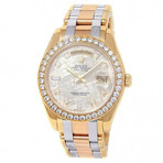 Rolex Day-Date Pearlmaster Meteorite Automatic // K Serial // 18948 // Pre-Owned (K Serial)