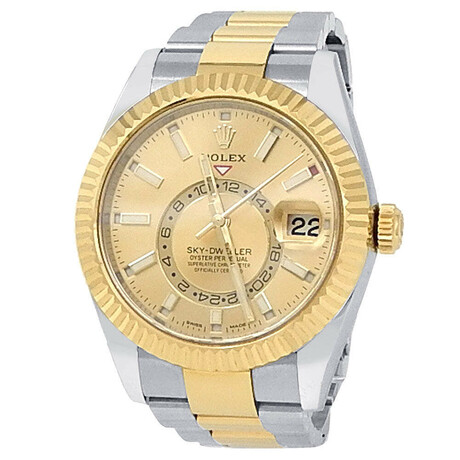 Rolex Sky-Dweller Oyster Champagne Automatic // Mixed Serial // 326933 // Pre-Owned (Mixed Serial)