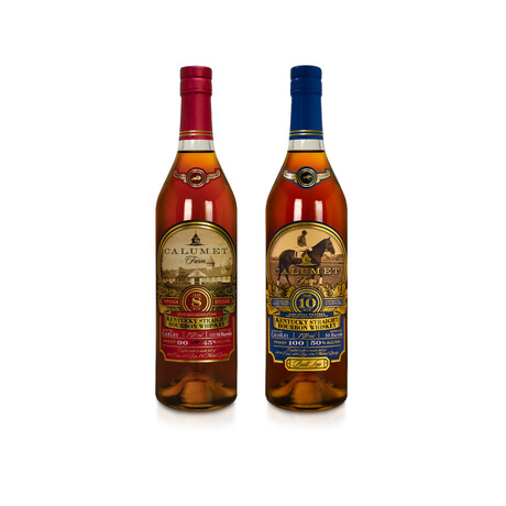 8 Year Bourbon + 10 Year Bourbon // Set of 2 // 750 ml Each