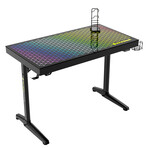 43" Music Sensing Glass Desk with RGB Light