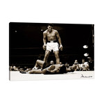 Muhammad Ali vs. Sonny Liston, 1965 // Muhammad Ali Enterprises (12"W x 18"H x 1.5"D)