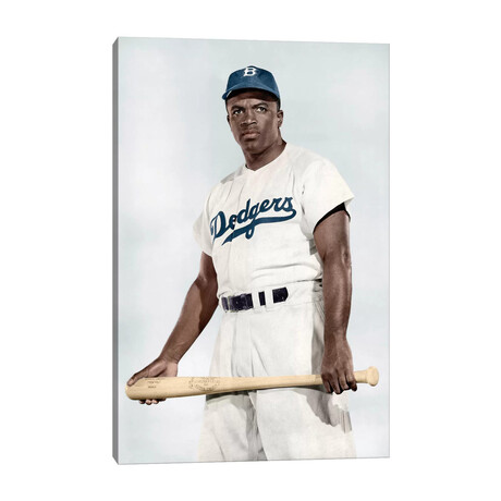 Jackie Robinson (1919-1972) // Granger (12"W x 18"H x 1.5"D)