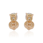 Fine Jewelry // 18K Yellow Gold Diamond Stud Earrings I // New
