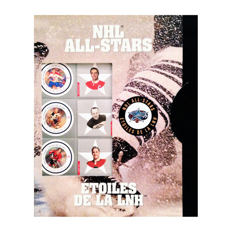 Canada Post 2001 // NHL Alumni All-Star Stamp Set