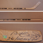 Bobby Hull Signed // CCM Proflyte Hockey Stick