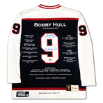 Bobby Hull Blue Career Jersey Golden Jet Edition of 9 // Winnipeg Jets