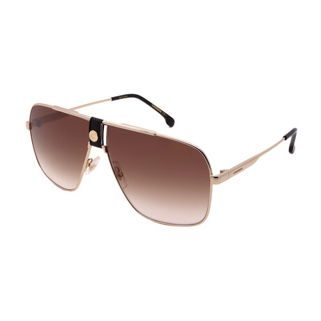 Men's 1018/S J5G Sunglasses // Gold + Brown Gradient