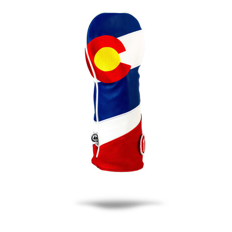 Colorado State Flag // Driver Cover // Red + White + Blue