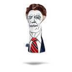 Ronald Reagan '84 // Driver Cover // White + Red + Navy
