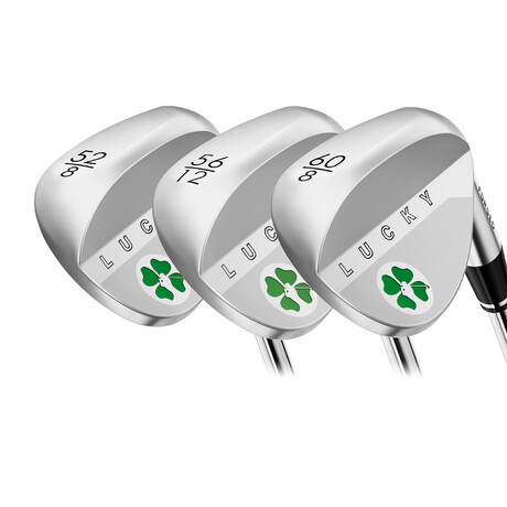 Lucky Golf Tour Silver Bundle // 52, 56 and 60 Degree