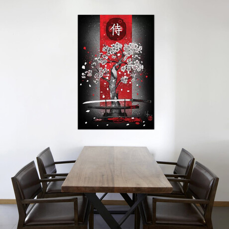 Samurai Print by Marine Loup